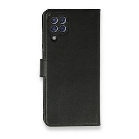 BSSM Samsung Galaxy A22 Trend S Plus Kapaklı Siyah Kılıf