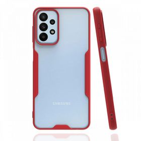BSSM Samsung Galaxy A23 4G Platin Kırmızı Silikon Kılıf