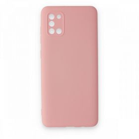 BSSM Samsung Galaxy A31 Nano İçi Kadife Silikon Pudra Kılıf