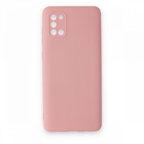 BSSM Samsung Galaxy A31 Nano İçi Kadife Silikon Pudra Kılıf