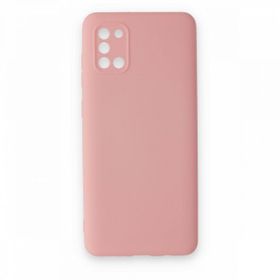BSSM Samsung Galaxy A31 Nano İçi Kadife Silikon Pudra Kılıf