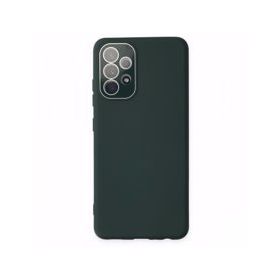 BSSM Samsung Galaxy A33 5G Lansman Glass Kapak Koyu Yeşil Kılıf