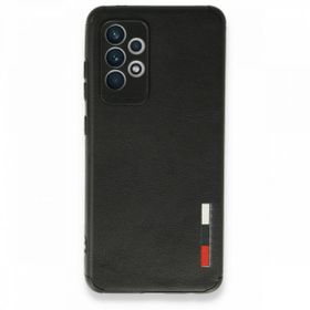 BSSM Samsung Galaxy A33 5G Loop Deri Siyah Silikon Kılıf