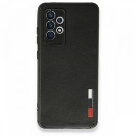 BSSM Samsung Galaxy A33 5G Loop Deri Siyah Silikon Kılıf
