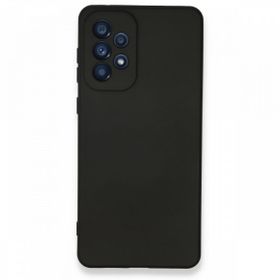 BSSM Samsung Galaxy A33 5G Nano İçi Kadife Siyah Silikon Kılıf