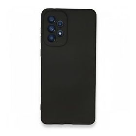 BSSM Samsung Galaxy A33 5G Nano İçi Kadife Siyah Silikon Kılıf