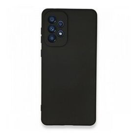BSSM Samsung Galaxy A33 5G Nano İçi Kadife Siyah Silikon Kılıf