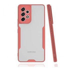 BSSM Samsung Galaxy A33 5G Platin Pembe Silikon Kılıf