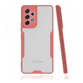 BSSM Samsung Galaxy A33 5G Platin Pembe Silikon Kılıf