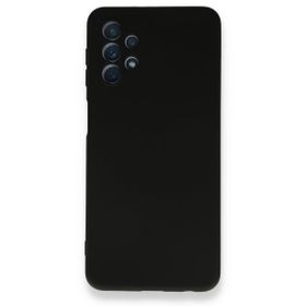 BSSM Samsung Galaxy A52 Nano içi Kadife Silikon - Siyah Kılıf