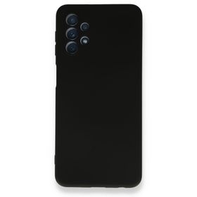 BSSM Samsung Galaxy A52 Nano içi Kadife Silikon - Siyah Kılıf