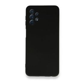 BSSM Samsung Galaxy A52 Nano içi Kadife Silikon - Siyah Kılıf