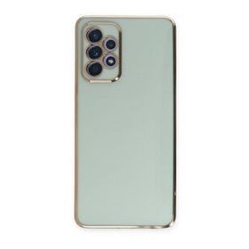 BSSM Samsung Galaxy A52 Volet Silikon Açık Yeşil Kılıf