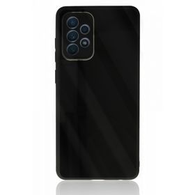 BSSM Samsung Galaxy A53 5G Lansman Glass Kapak - Siyah Kılıf