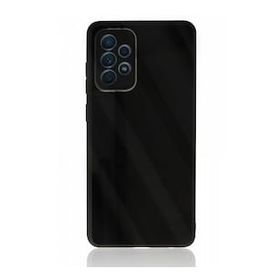 BSSM Samsung Galaxy A53 5G Lansman Glass Kapak - Siyah Kılıf