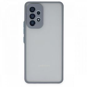 BSSM Samsung Galaxy A53 5G Montreal Silikon Kapak - Gri Kılıf