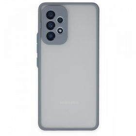 BSSM Samsung Galaxy A53 5G Montreal Silikon Kapak - Gri Kılıf