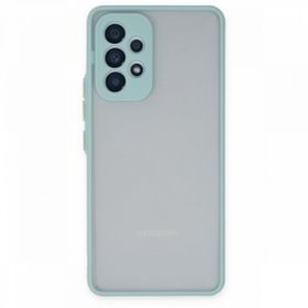 BSSM Samsung Galaxy A53 5G Montreal Silikon Kapak - Turkuaz Kılıf