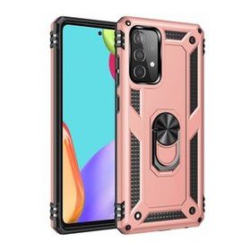 BSSM Samsung Galaxy A53 5G Sofya Yüzüklü Silikon Kapak - Rose Kılıf