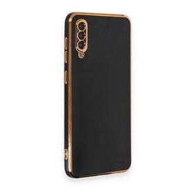 BSSM Samsung Galaxy A70 Volet Silikon Siyah Cep Telefonu Kılıfı