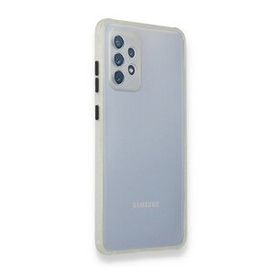 BSSM Samsung Galaxy A72 Miami Şeffaf Silikon Şeffaf Kılıf
