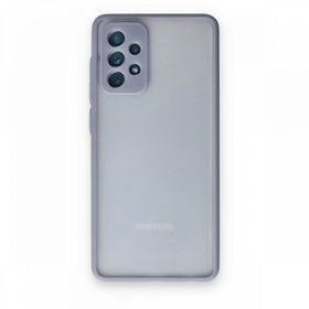 BSSM Samsung Galaxy A72 Montreal Silikon Kapak Gri Kılıf