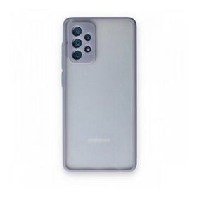 BSSM Samsung Galaxy A72 Montreal Silikon Kapak Gri Kılıf