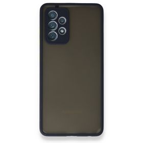 BSSM Samsung Galaxy A72 Montreal Silikon Kapak Lacivert Kılıf