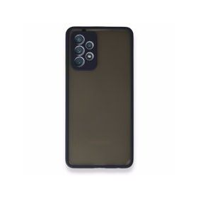 BSSM Samsung Galaxy A72 Montreal Silikon Kapak Lacivert Kılıf