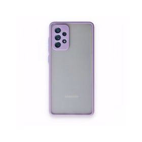 BSSM Samsung Galaxy A72 Montreal Silikon Kapak Mor Kılıf