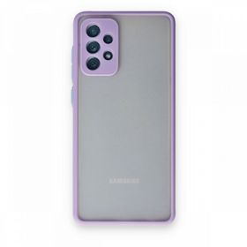 BSSM Samsung Galaxy A72 Montreal Silikon Kapak Mor Kılıf