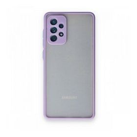 BSSM Samsung Galaxy A72 Montreal Silikon Kapak Mor Kılıf