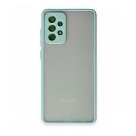 BSSM Samsung Galaxy A72 Montreal Silikon Kapak Turkuaz Kılıf