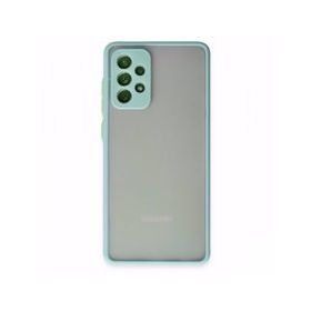 BSSM Samsung Galaxy A72 Montreal Silikon Kapak Turkuaz Kılıf