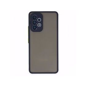 BSSM Samsung Galaxy A73 5G Montreal Silikon Kapak Lacivert Cep Telefonu Kılıfı