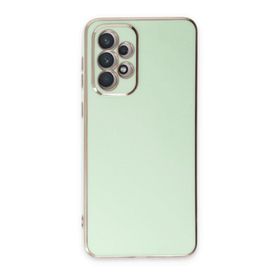 BSSM Samsung Galaxy A73 5G Volet Silikon Açık Yeşil Kılıf