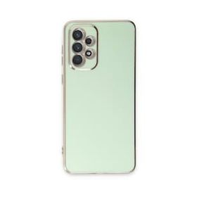 BSSM Samsung Galaxy A73 5G Volet Silikon Açık Yeşil Kılıf