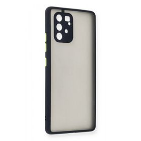 BSSM Samsung Galaxy A91 S10 Lite Montreal Silikon Kapak Lacivert Kılıf