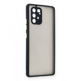 BSSM Samsung Galaxy A91 S10 Lite Montreal Silikon Kapak Lacivert Kılıf