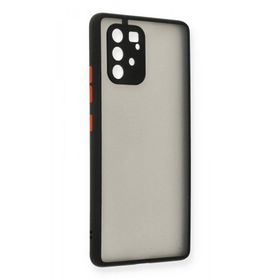 BSSM Samsung Galaxy A91 S10 Lite Montreal Silikon Kapak Siyah Kılıf
