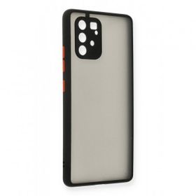 BSSM Samsung Galaxy A91 S10 Lite Montreal Silikon Kapak Siyah Kılıf