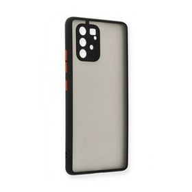 BSSM Samsung Galaxy A91 S10 Lite Montreal Silikon Kapak Siyah Kılıf