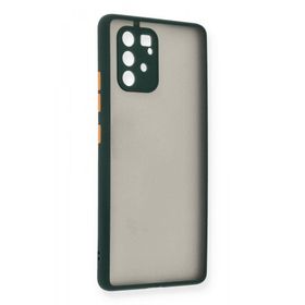 BSSM Samsung Galaxy A91 S10 Lite Montreal Silikon Kapak Yeşil Kılıf