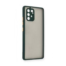 BSSM Samsung Galaxy A91 S10 Lite Montreal Silikon Kapak Yeşil Kılıf