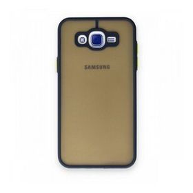 BSSM Samsung Galaxy J7 Montreal Silikon Kapak - Lacivert Kılıf