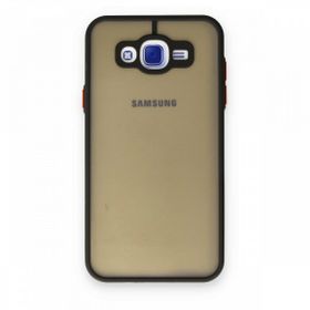 BSSM Samsung Galaxy J7 Montreal Silikon Kapak - Siyah Kılıf