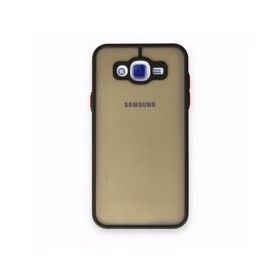 BSSM Samsung Galaxy J7 Montreal Silikon Kapak - Siyah Kılıf