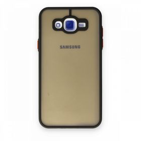 BSSM Samsung Galaxy J7 Montreal Silikon Kapak - Siyah Kılıf