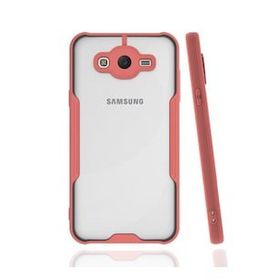 BSSM Samsung Galaxy J7 Platin Silikon - Pembe Kılıf