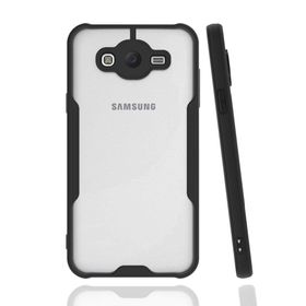 BSSM Samsung Galaxy J7 Platin Silikon - Siyah Kılıf